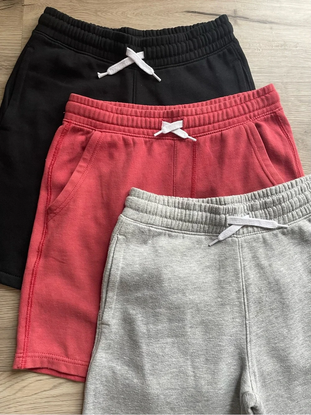 Old Navy | 3-Pack | Fleece Jogger Shorts for Boys | Large (10-12)
